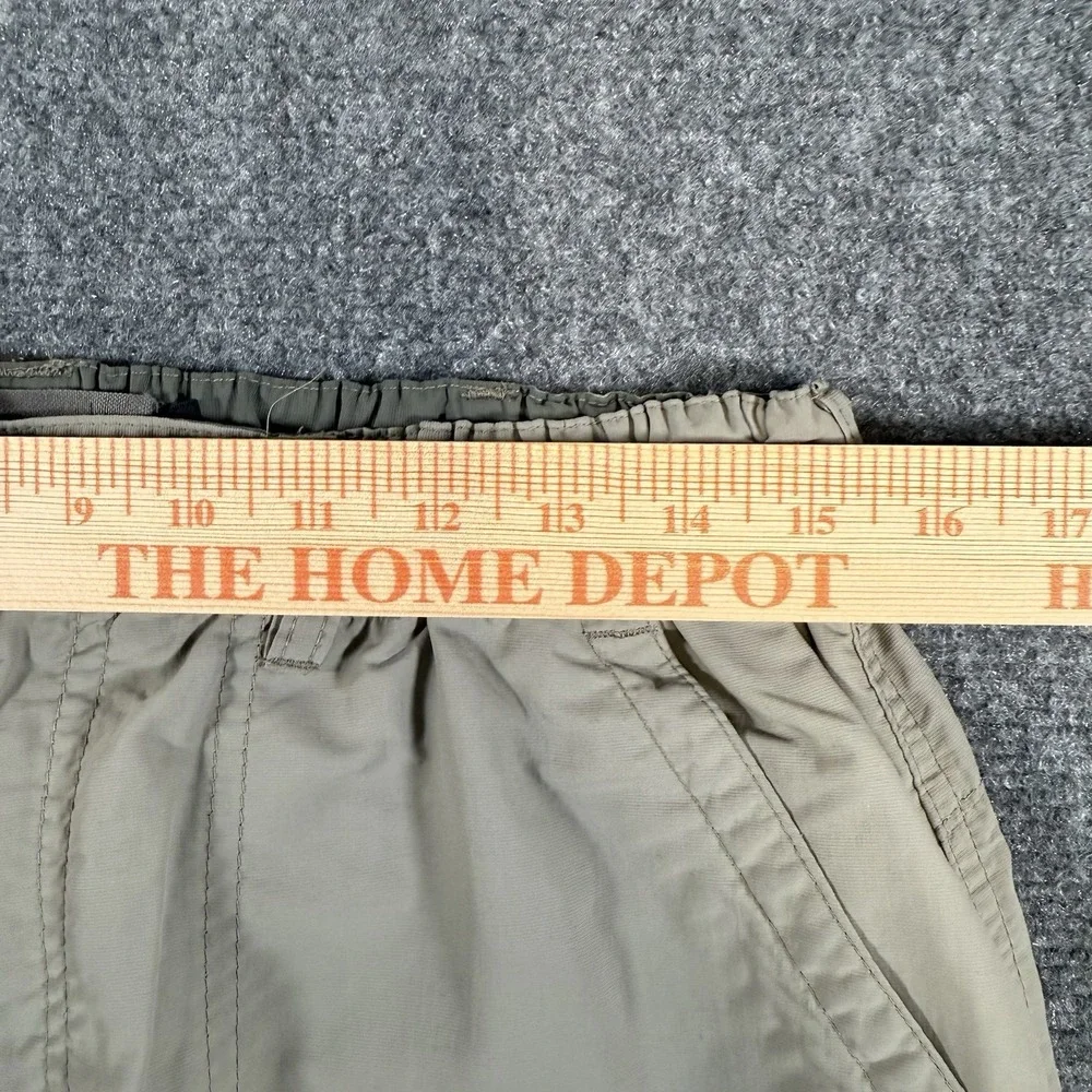 REI Pants Mens Large (Fits 30x31) Tan Beige Cargo Nylon UPF‎ 50+ Hiking Outdoors
